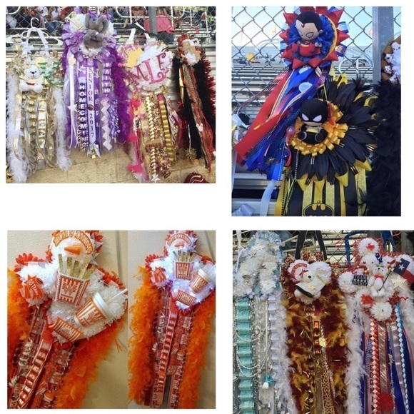 STARTER Mum Pin Corsage for all occasion with fancy braids - Picture 13 of 17